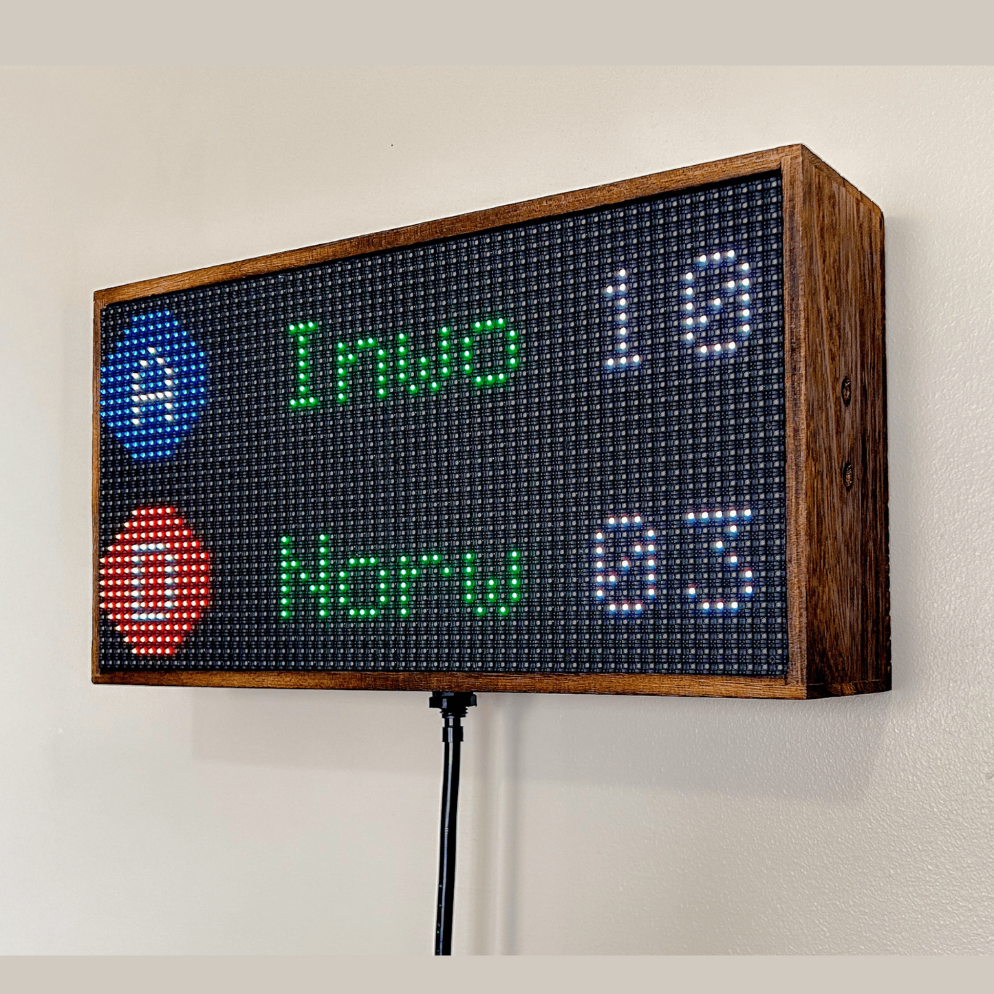 NYC Subway Countdown Clock, WiFi LED Display, Real-Time MTA Arrival Times